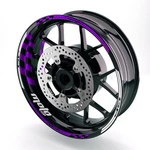 For Yamaha FZ07 MT-07 18-24 23 22 GP01 Rim Wheel Stickers Decal 17 Inch Purple. Fixed Price $26.05.