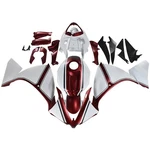 Plastics Fairings Kit For Yamaha YZF1000 R1 2012 2013 2014 Body White Red. Fixed Price $509.95.