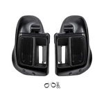 Lowers Vented Fairing Water-cooled For Harley Electra Glide 2014-25 Black Denim. Fixed Price $229.99.