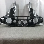 New Hogworkz HW229208 Front Inner Speedometer Cowl Fairing, Vivid Black '96-'13. Fixed Price $324.83.