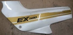 Kawasaki Ninja EX500 1987-1993 Left Side Rear Fairing 36001-1348. Fixed Price $135.00.