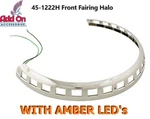 Add-on Inc '01-13 Honda Goldwing GL1800 Front Fairing Halo With Amber Led Lights. Fixed Price $25.00.