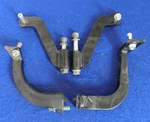 Genuin Harley Electra Glide Left Right Floorboards Supports Mounts Brackets 09. Fixed Price $125.00.
