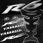 Chrome+black Pro Fuel Tank PAD+6" 3D Logo+letter+for YZF-R6/R6S Emblem Sticker. Fixed Price $29.77.