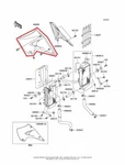 New Oem Kawasaki Left Side Engine Shroud Lime Green. Fixed Price $104.95.