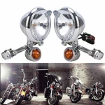 Driving Passing Spot Fog Turn Signal Lights Bar Kit For Harley Honda Kawasaki. Fixed Price $40.99.