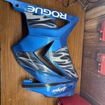 Lh Side Cowling, 2008-12 Kawasaki Ninja EX250, 55028-0271-15P Broken Corner. Fixed Price $159.00.