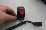 Kawasaki ZX-6R / ZX-9R Ninja, Right Handlebar Switch 46091-1728. Fixed Price $39.95.
