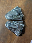 Kuryakyn Chrome Swingarm Axle Covers Harley Heritage Softail Fxst/c 1986-2007. Fixed Price $100.00.