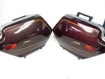 Oem Genuine Yamaha Right/left Side Saddlebag Set Ruby Red XVZ1200 Venture 1983. Fixed Price $279.99.