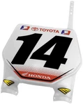 Cycra Stadium Number Plate Clear Motorcycle Dirt Bike 1CYC-1211-02 1403-1958. Fixed Price $49.18.