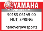 Yamaha Oem Part 90183-061A5-00 Nut, Spring. Fixed Price $10.49.