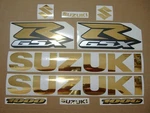 Stickers For Suzuki Gsx-r 1000 Customized Chrome Gold Decals Graphics K5 K6 K7. Fixed Price $94.95.