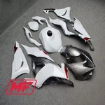 Monster Fairings Full Kit Kawasaki ZX-6R 24 Gloss White W/ Silver + Windshield. Fixed Price $1130.61.