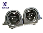 Mutazu Rough Black Lower Vented Fairing 6.5" Speaker Pods For Harley Touring. Fixed Price $40.00.
