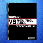 Suzuki VS700GL VS750GL VS800GL Intruder Service Manual 1987-2004 Wire Bound. Fixed Price $50.68.