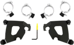 Memphis Shades MEB2034 Trigger-lock Mount Kit Cafe Fairing Black Softail Lr. Fixed Price $149.95.
