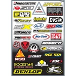 Factory Effex Sponsor Sticker Decal Sheet Pro-taper Yoshimura Renthal No-toil. Fixed Price $22.15.