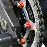 Billet Rear Wheel Sprocket Nuts Red For Mv Agusta Stradale 800 2014 15. Fixed Price $38.48.