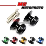 Twall Cnc Bike Stand M10 Swingarm Spools For Kawasaki Ninja 650R 2005-2016. Fixed Price $26.69.
