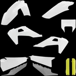 Acerbis Complete Plastic Fender Body Kit Oe White/yellow Husqvarna FE350S 22-23. Fixed Price $173.29.