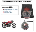 Royal Enfield "bullet/old Classic 350 Continental Gt 535 Kick Start Shaft Cover". Fixed Price $36.63.