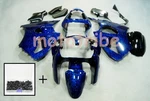 Blue Forged Carbon Fiber Fairing+bolt Kawasaki Ninja ZX6R 00-02/ZZR600 05-08. Fixed Price $529.00.