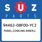 94462-08F00-YC2 Suzuki Panel,cowling Inner,l 9446208F00YC2, New Genuine Oem Part. Fixed Price $125.29.
