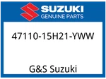 Suzuki Oem Part 47110-15H21-YWW Cover,frame,r(w. Fixed Price $247.63.