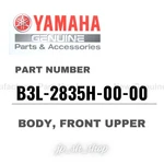 Yamaha Genuine Oem Parts Body, Front Upper B3L-2835H-00-00 For YZF-R1. Fixed Price $212.24.