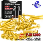 Aluminum Engine Bolts Kit Set For Fjr 1300 01-11 12 14 15 16 17 18. Fixed Price $79.31.