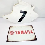 2003 2004 Yamaha WR450F Left Side Cover Number Plate Panel. Fixed Price $18.99.
