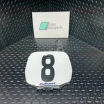Yamaha Yz 250 And 125 1992 To 1999 Front Number Plate 4DA-23485-01-00. Fixed Price $20.09.