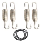4-PACK Swivel Exhaust Springs & O-rings For Husqvarna/gas 250 300 2-STROKE. Fixed Price $13.64.