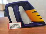 1995-1998 CBR600F3 Honda Left Insert Fairing Smokin Joe Paint Scheme 64355-MALA. Fixed Price $55.00.