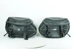 2004 Harley Softail Heritage Classic Rear Left Right Saddlebags Luggage Leather. Fixed Price $234.90.