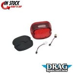 Drag Specialties 2010-0772 Red Led Low-profile Taillight Top Tag. Fixed Price $177.79.