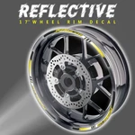 Shade Reflective Wheel Rim Stickers For Kawasaki Z1000 03-16 15 14 13 12 11. Fixed Price $27.79.