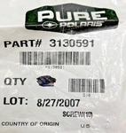 Qty 2 New Genuine Polaris 3130591 Screw. Fixed Price $8.15.