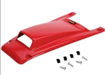 Honda TRX250R, Vented Front Fender Scooped Nose Hood Red 86-89. Fixed Price $89.95.