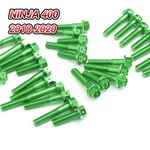 Green Alternator Clutch Covers Bolts Set For Kawasaki Ninja 400 18 19 20 21 22. Fixed Price $57.82.